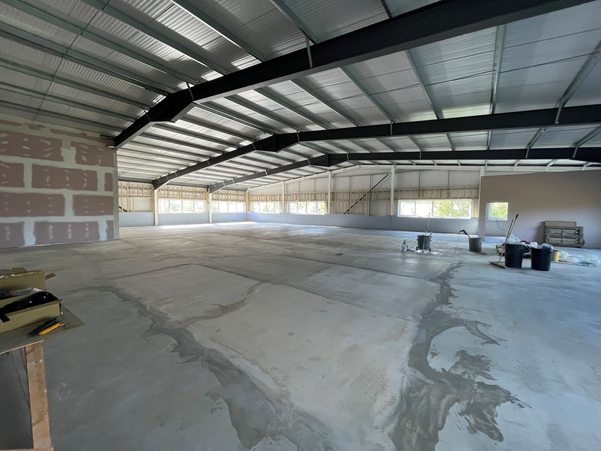 Open plan office space for team collaboration.